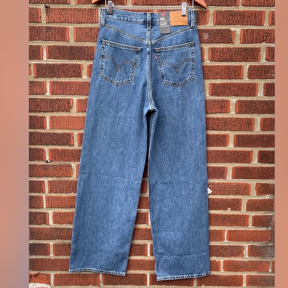 🆕 Levi's High Loose Wide Straight Leg Jeans - Picture 8 of 12